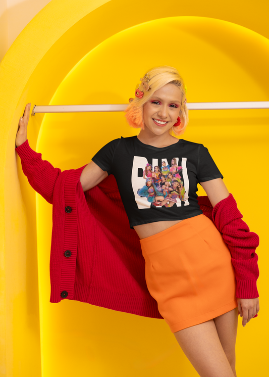 P-Pop Bini Crop Top, Filipino Gifts For Teens, Pinoy Pop Concert T-Shirt Croptop TShirt Merch