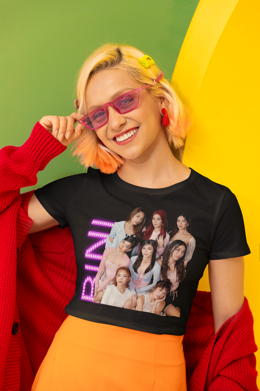 P-Pop Bini Crop Top, Filipino Gifts For Teens, Pinoy Pop Concert T-Shirt Croptop TShirt Merch Ppop Biniverse