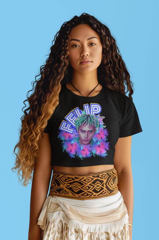 P-Pop SB19 Felip Bias Crop Top, Filipino Gifts For Sisters, Pinoy Pop Concert T-Shirt Croptop TShirt Merch Ppop Rise