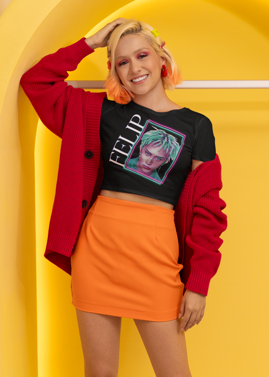 P-Pop Sb19 Felip Crop Top, Filipino Gifts For Sisters, Pinoy Pop Concert T-Shirt Croptop TShirt Merch Ppop Rise